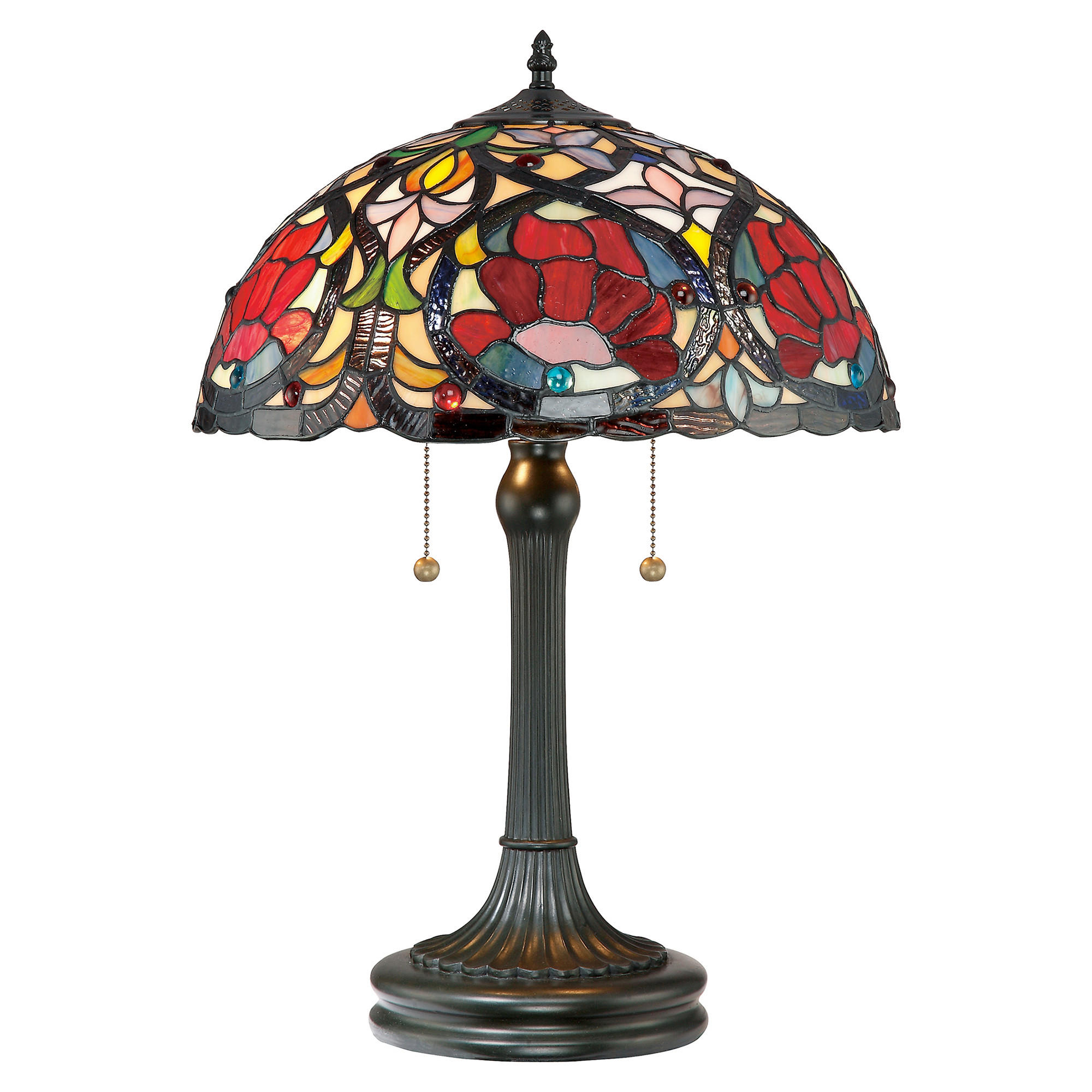 Elstead Lighting Tischleuchte Larissa Bronze 40.6x58.4x40.6 cm