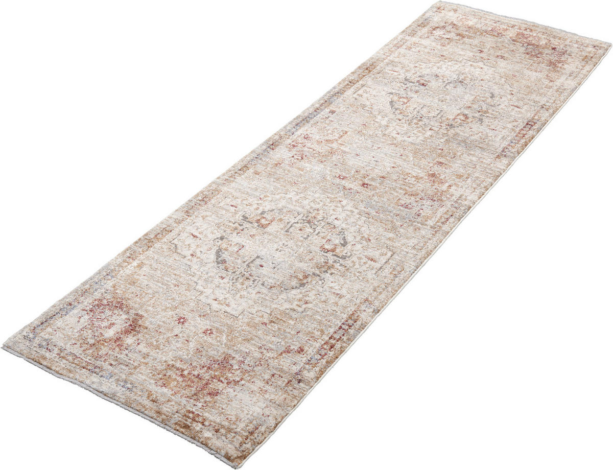 WEBTEPPICH 68/230 cm Creme, Beige  - Beige/Creme, LIFESTYLE, Textil (68/230cm) - Novel