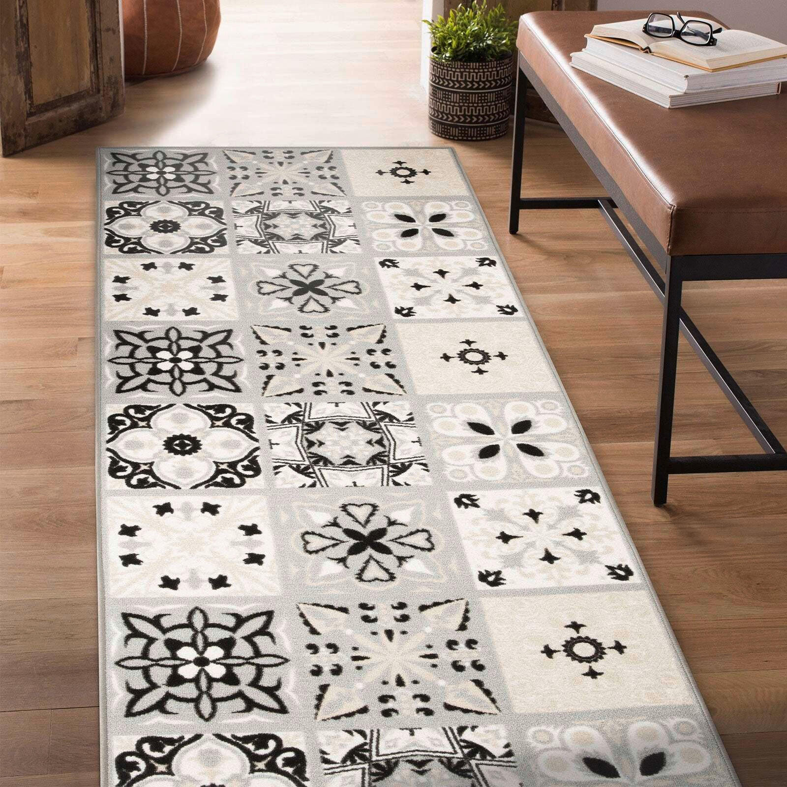 LÄUFER 80/150 cm Dublin  - Grau, Design, Kunststoff/Textil (80/150cm) - Novel