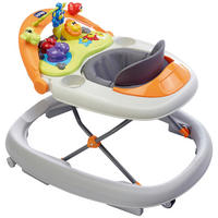 LAUFLERNWAGEN - Multicolor/Grau, Basics, Textil/Metall (65/47/50/81cm) - Chicco