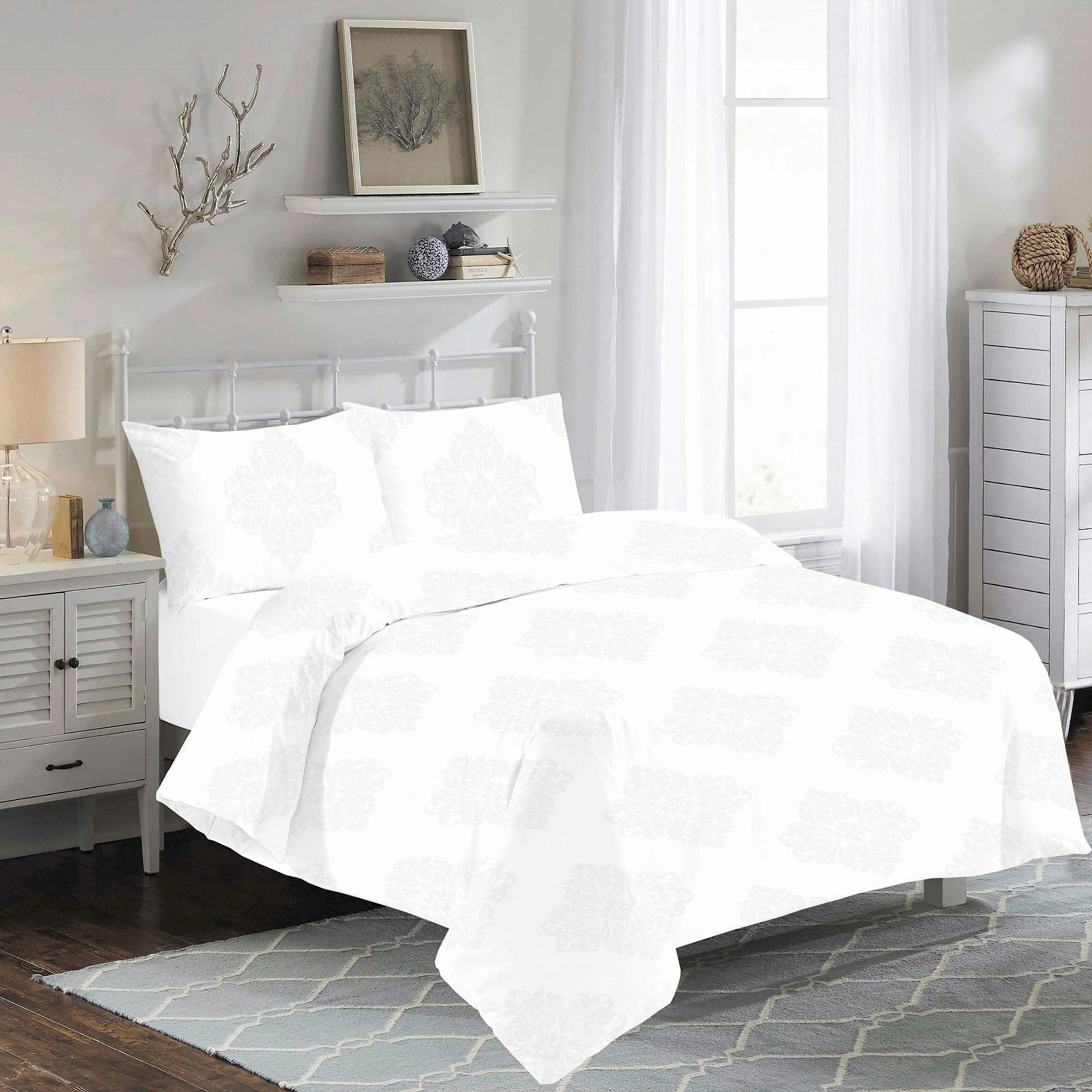 LENJERIE DE PAT 220/240 cm  - alb, Basics, textil (220/240cm)
