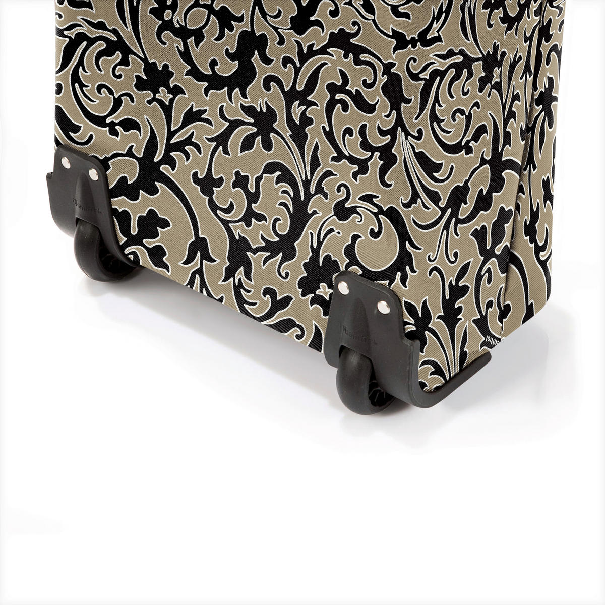 EINKAUFSTROLLEY  - Schwarz/Braun, Basics, Kunststoff (43/53/21cm) - Reisenthel