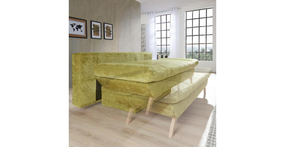 SCHLAFSOFA Anthrazit - Anthrazit/Buchefarben, KONVENTIONELL, Holz/Textil (198/90/91cm) - Novel