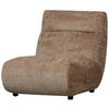 SESSEL in Chenille Beige  - Beige/Schwarz, Design, Kunststoff/Textil (75/82/96cm) - Livetastic