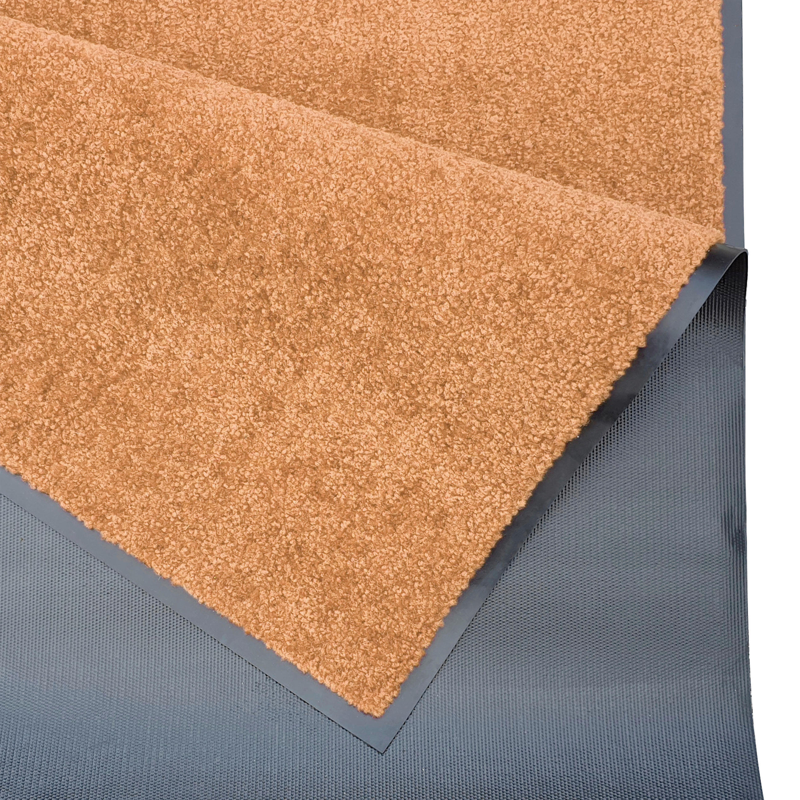 SCHMUTZFANGMATTE  60/180 cm  Dunkelorange  - Dunkelorange, Basics, Kunststoff/Textil (60/180cm)