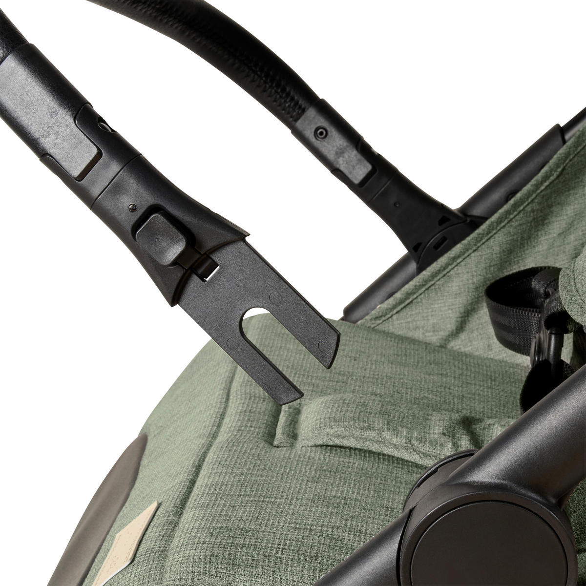 BUGGY  - Schwarz/Grün, Trend, Kunststoff/Textil (55/56/107cm) - Jimmylee