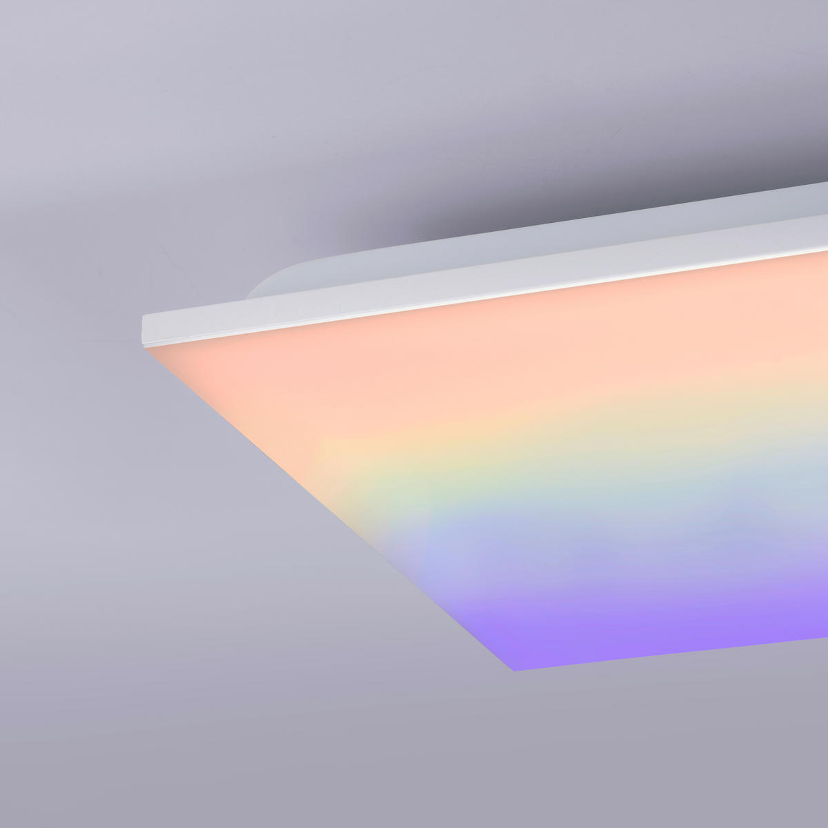 STROPNA LED-SVETILKA   27 W/2750 lm/2700-5000 K/230 V/ - bela, Trend, kovina/umetna masa (45/45/10cm) - Novel
