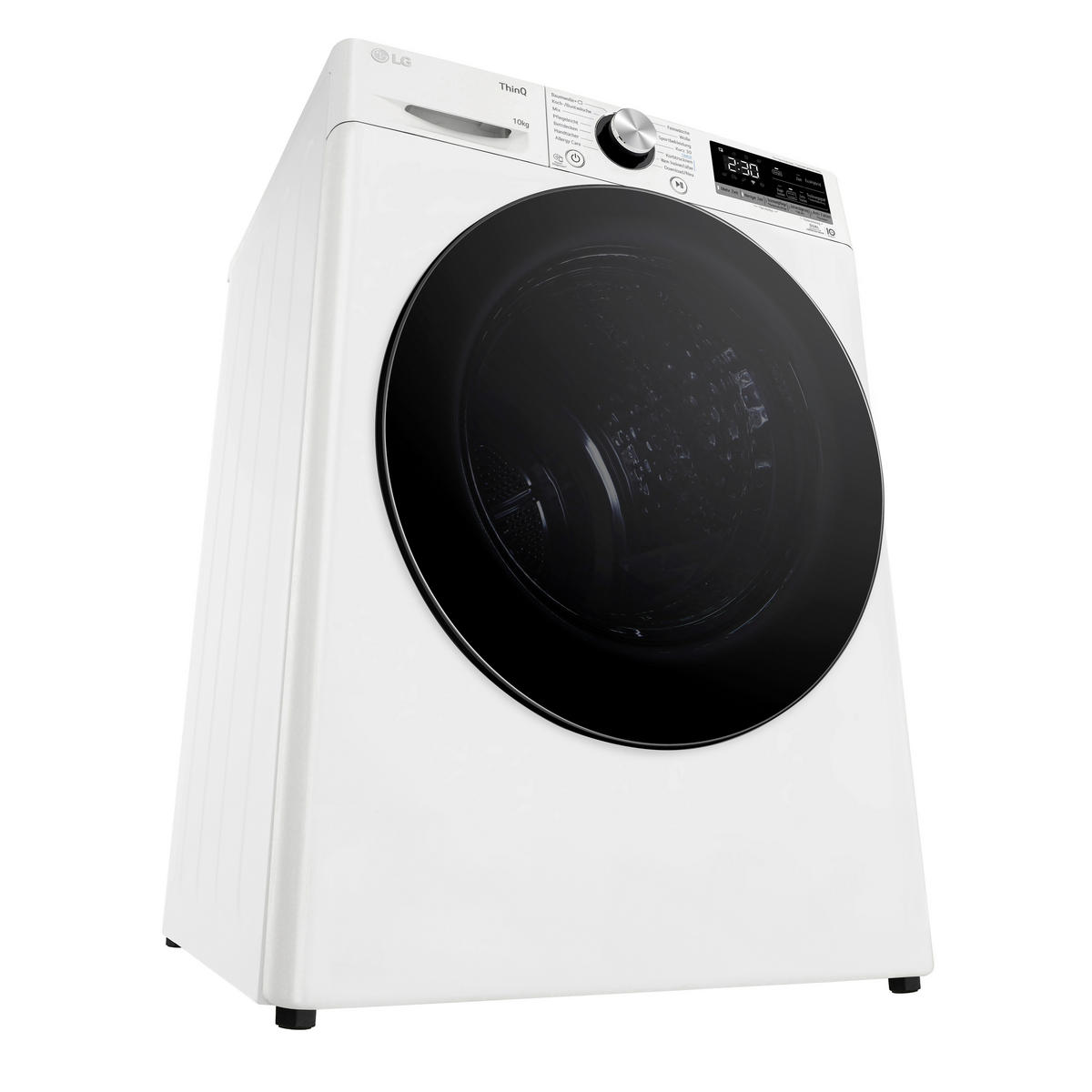 WÄRMEPUMPENTROCKNER V9AYXT  - Weiß, Basics, Metall (60/85/66cm) - LG
