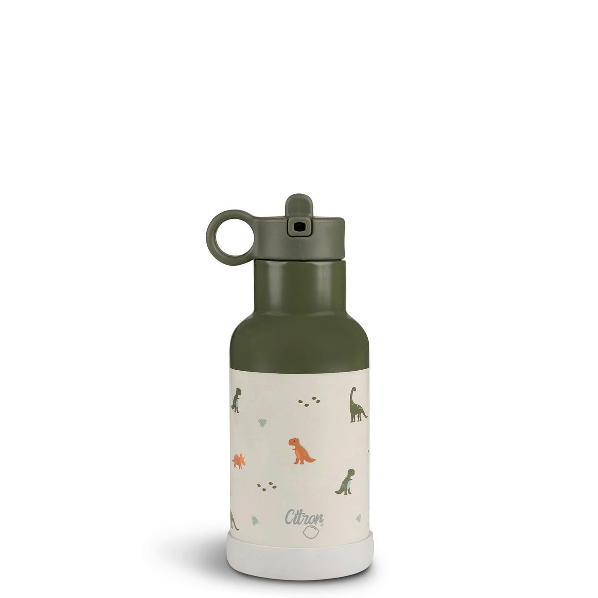KINDERTRINKFLASCHE  - Weiss, Basics, Kunststoff/Metall (7,5/19,7cm)