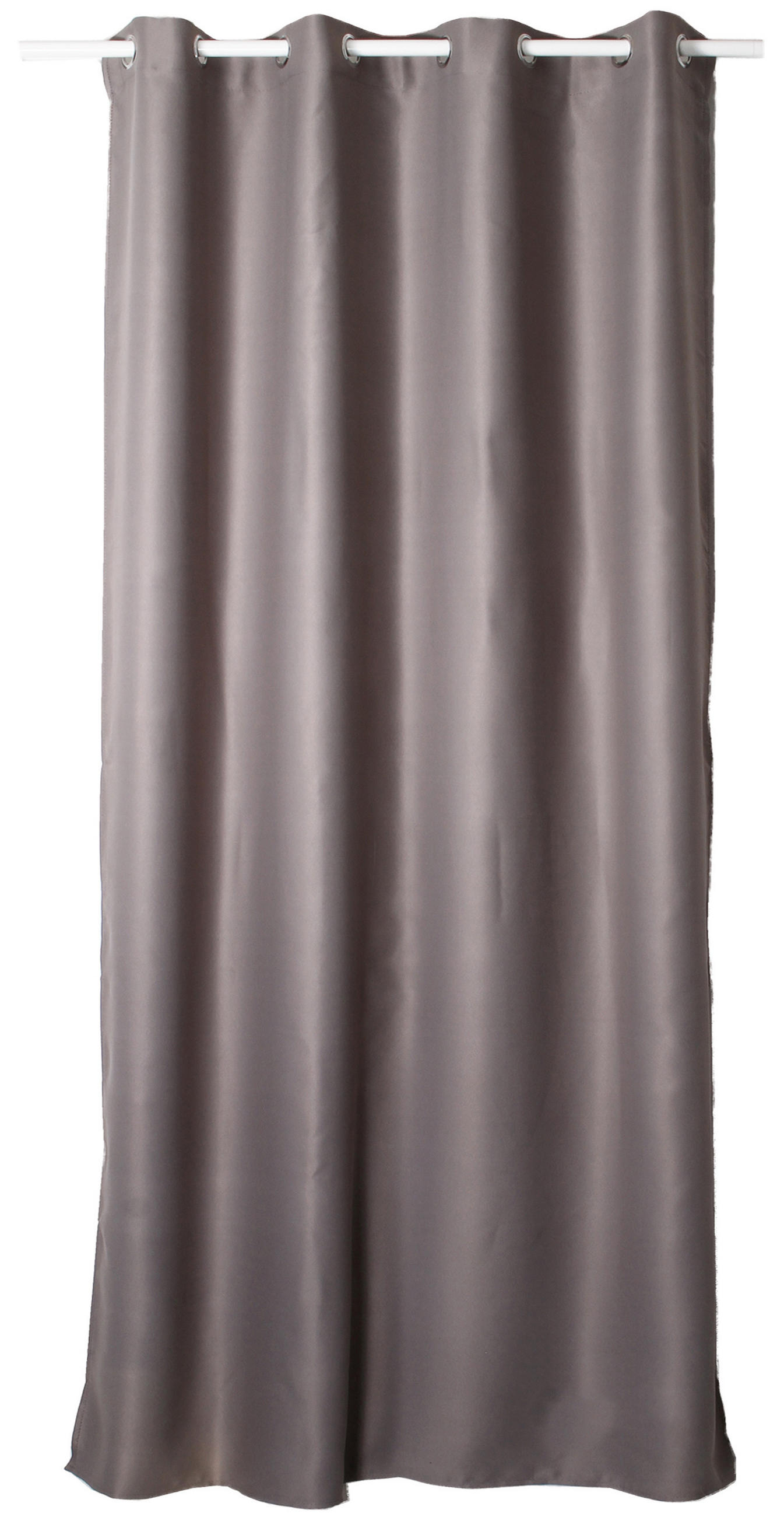 RINGLIS FÜGGÖNY blackout (fényzáró)  - sötétszürke, Basics, textil (140/260/0.2cm)