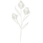 KUNSTBLUME - Weiß, Basics, Papier/Kunststoff (68cm) - Ambia Home
