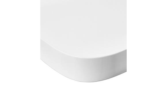 WANDBOARD in 120/2,5/20 cm Weiß  - Weiß, Basics, Holzwerkstoff (120/2,5/20cm) - Xora