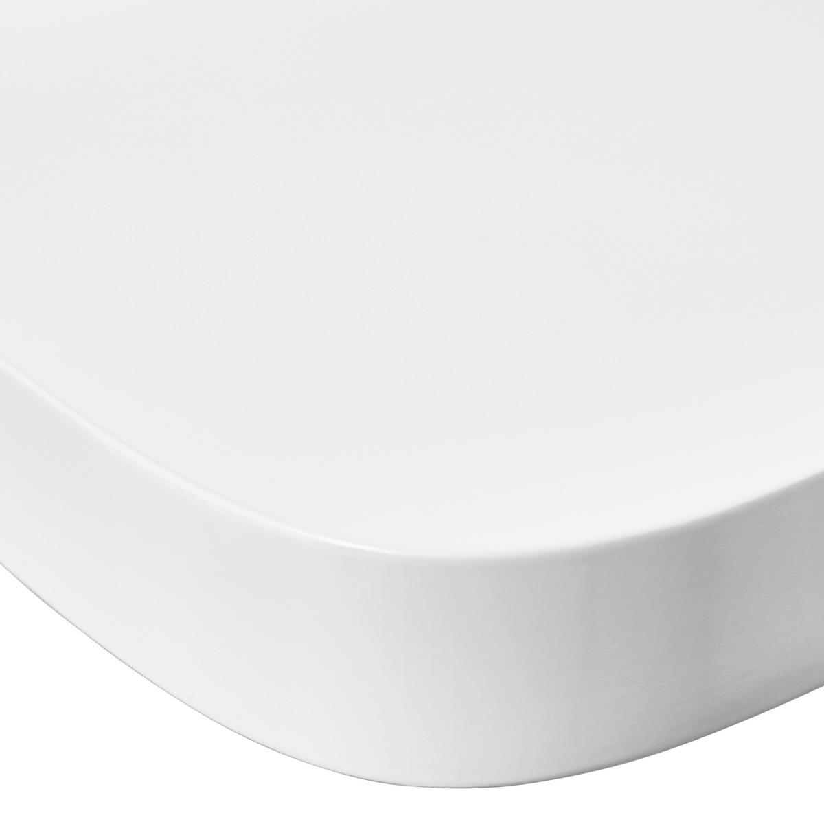 NÁSTENNÁ POLICA, biela, 120/2,5/20 cm - biela, Basics, kompozitné drevo (120/2,5/20cm) - Xora