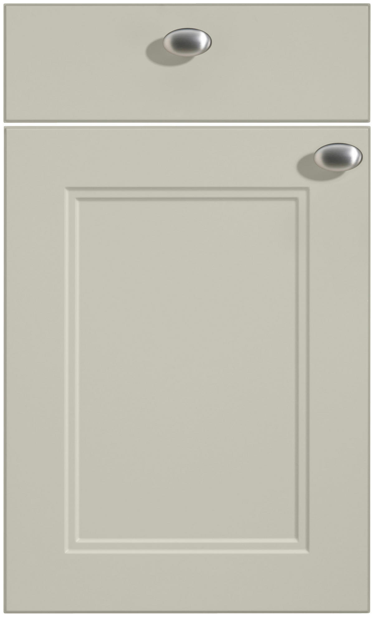 EINBAUKÜCHE WINDSOR LACK  - Grau, Design, Glas/Holzwerkstoff - Nolte Küchen