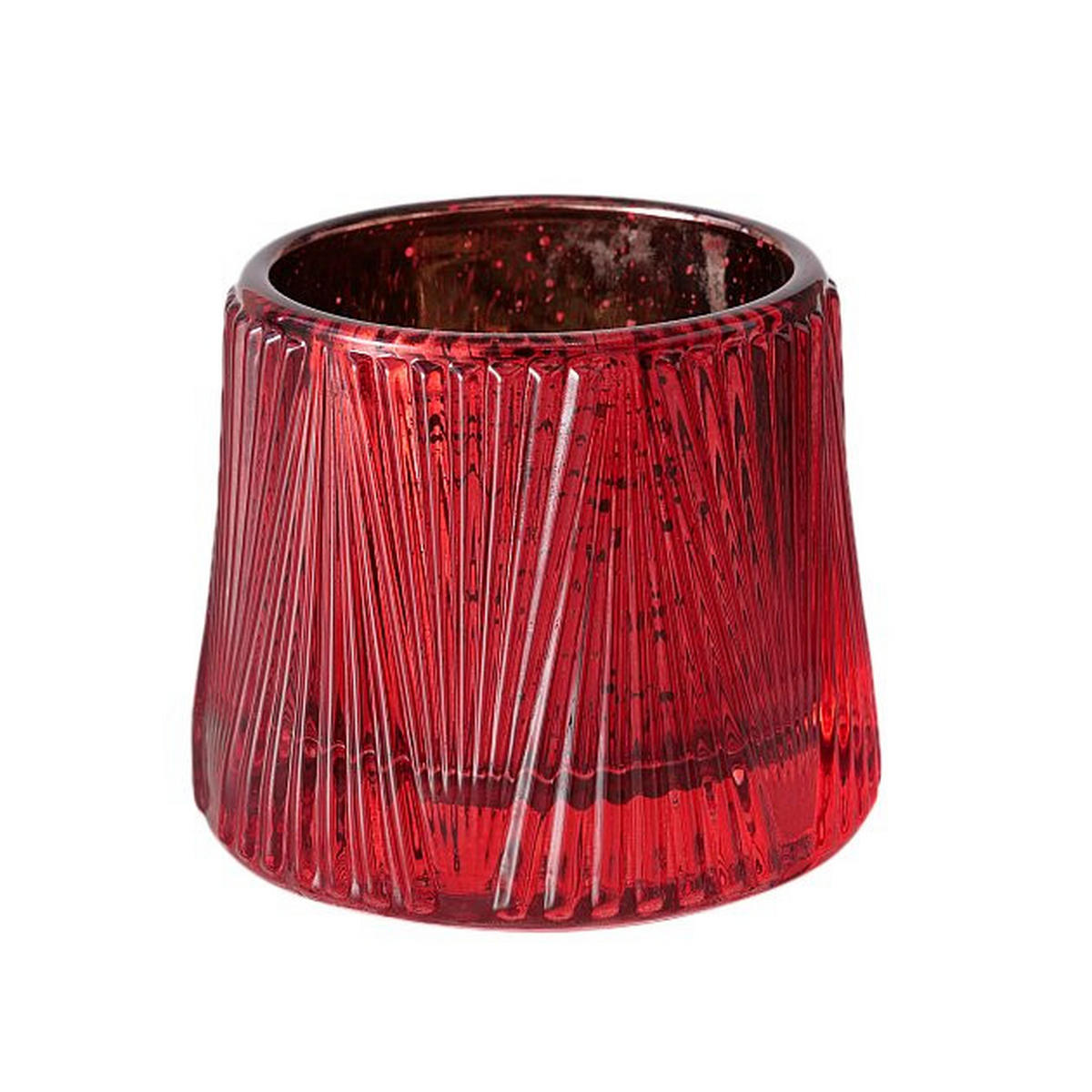 TEELICHTGLAS - Rot, LIFESTYLE, Glas (8/7cm)