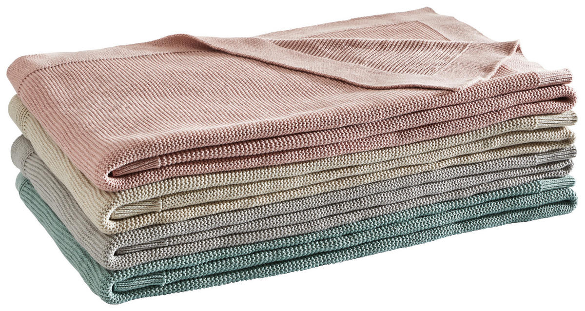 DOMÁCÍ DEKA, bavlna, 150/200 cm - růžová, Basics, textil (150/200cm) - Dieter Knoll