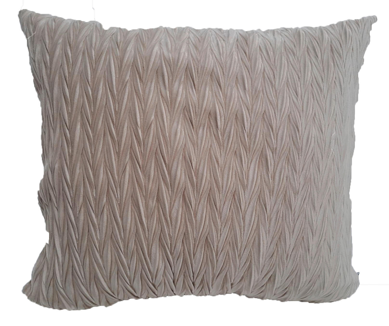 PÁRNAHUZAT  - krémszínű, Basics, textil (45/45cm)