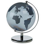 GLOBUS - Grau, Basics, Glas/Metall (21/29/22cm) - Ambia Home