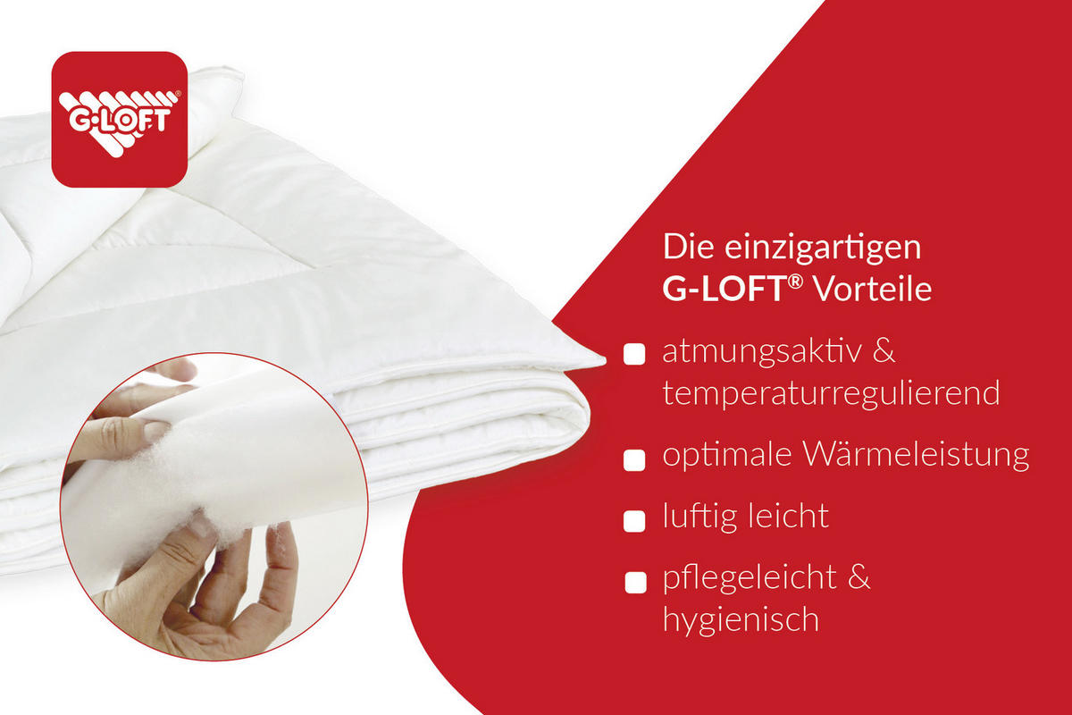 GANZJAHRESDECKE 135-140/200 cm  - Champagner, Basics, Textil (135-140/200cm) - Goldeck Austria