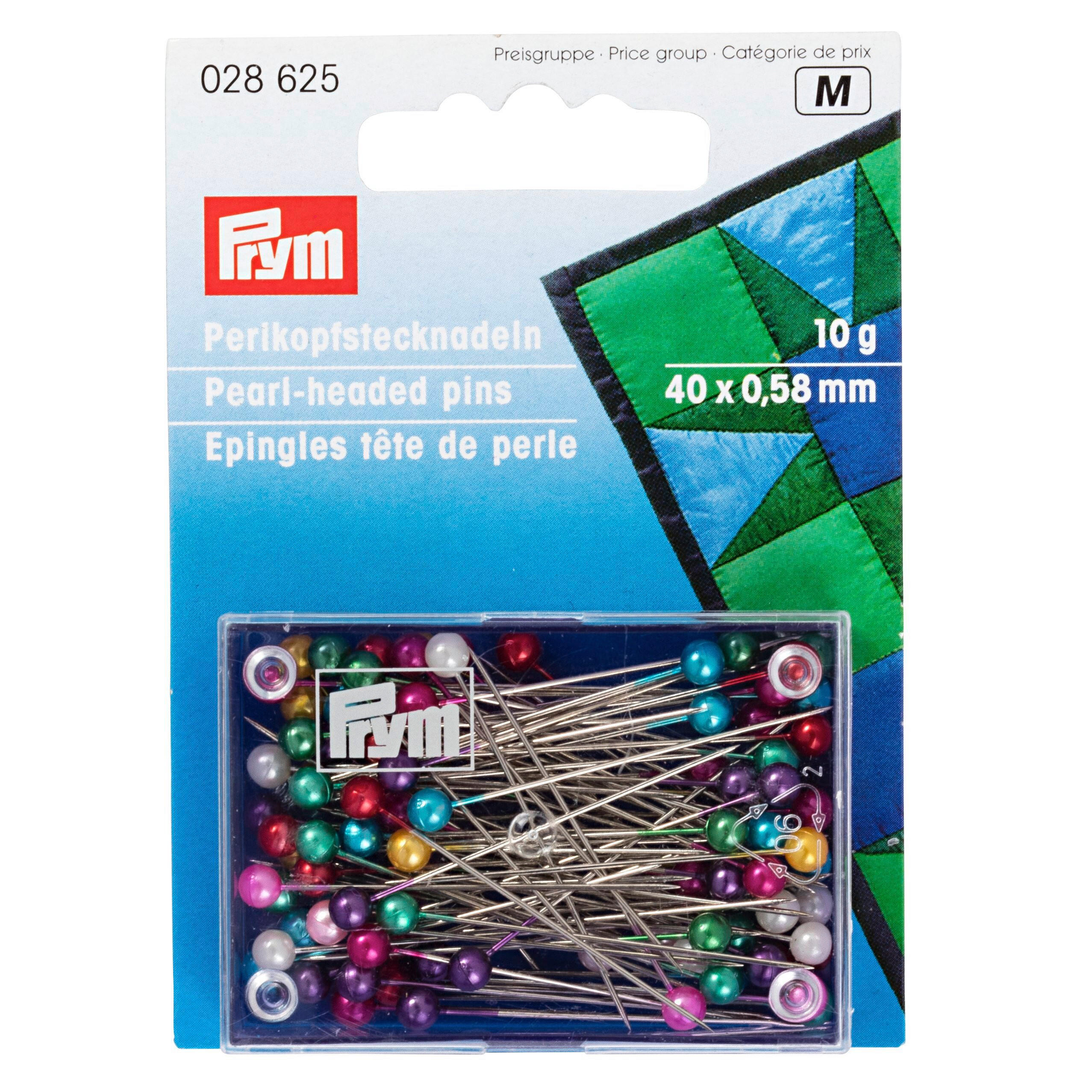 STECKNADELN - Multicolor, Basics, Kunststoff/Metall (6.7/9.3cm)