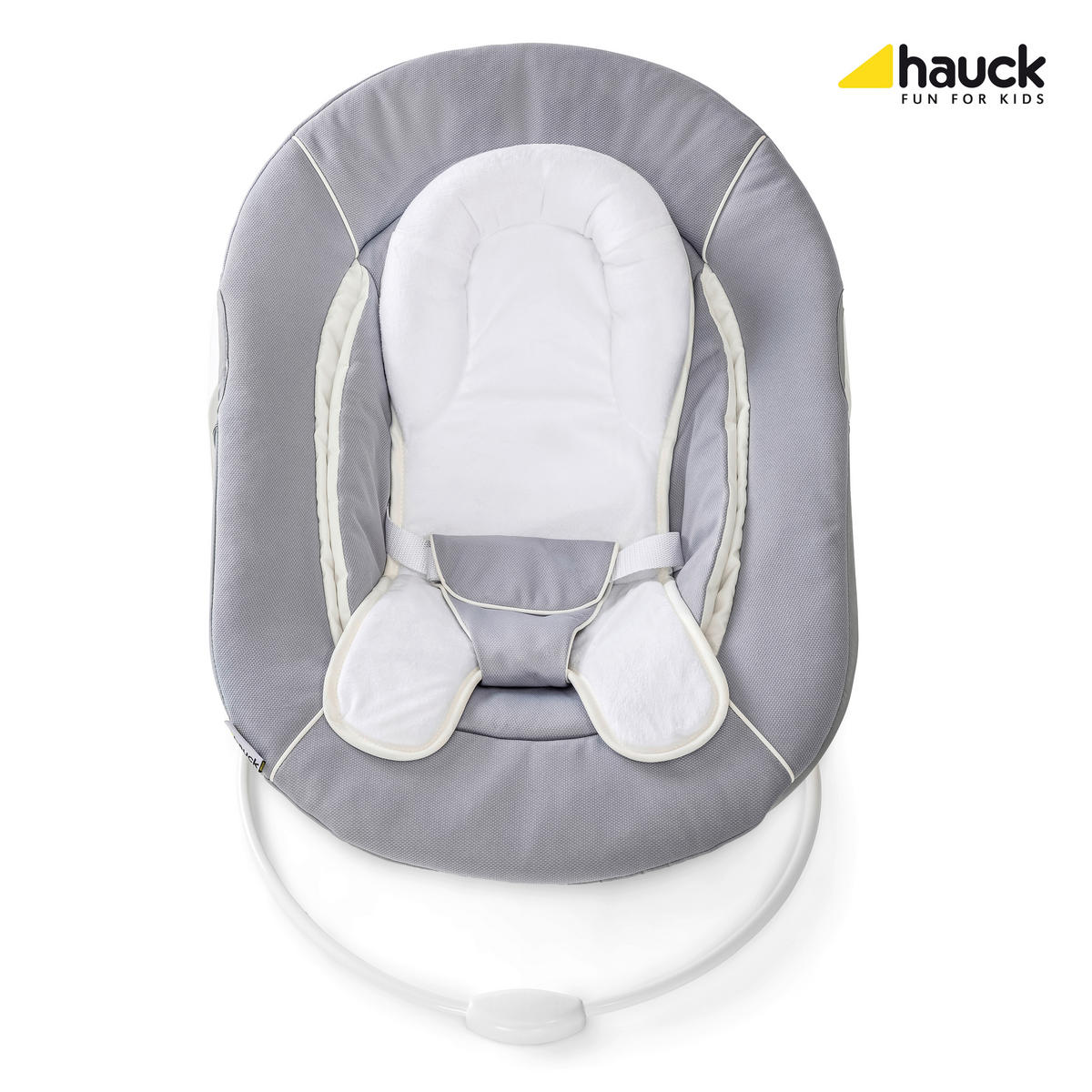 WIPPE ALPHA BOUNCER   - Weiß/Grau, KONVENTIONELL, Textil (66/49/45cm) - Hauck