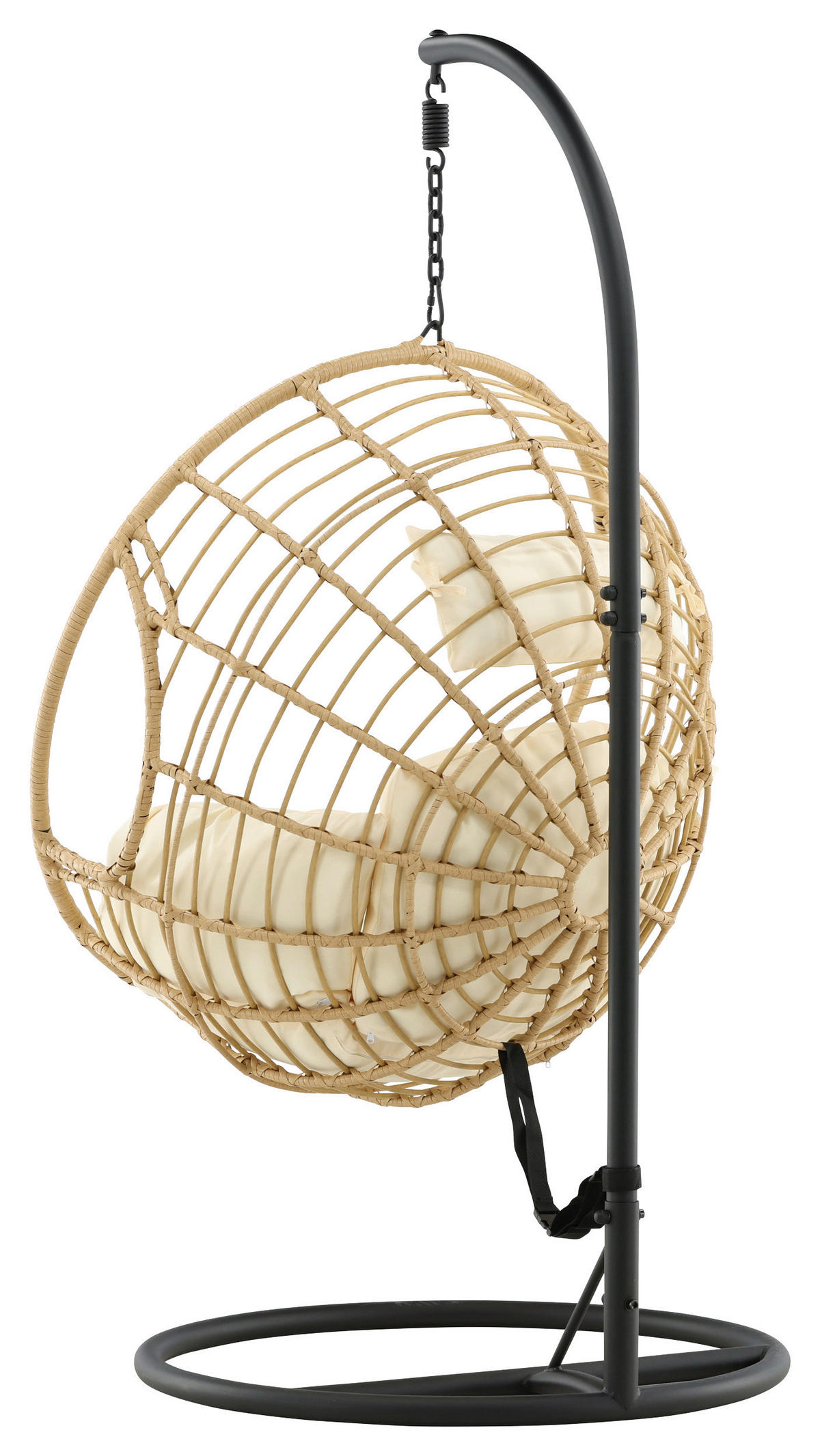 HÄNGESESSEL 105/186/160 cm  - KONVENTIONELL, Holz (105/186/160cm) - Gardenson