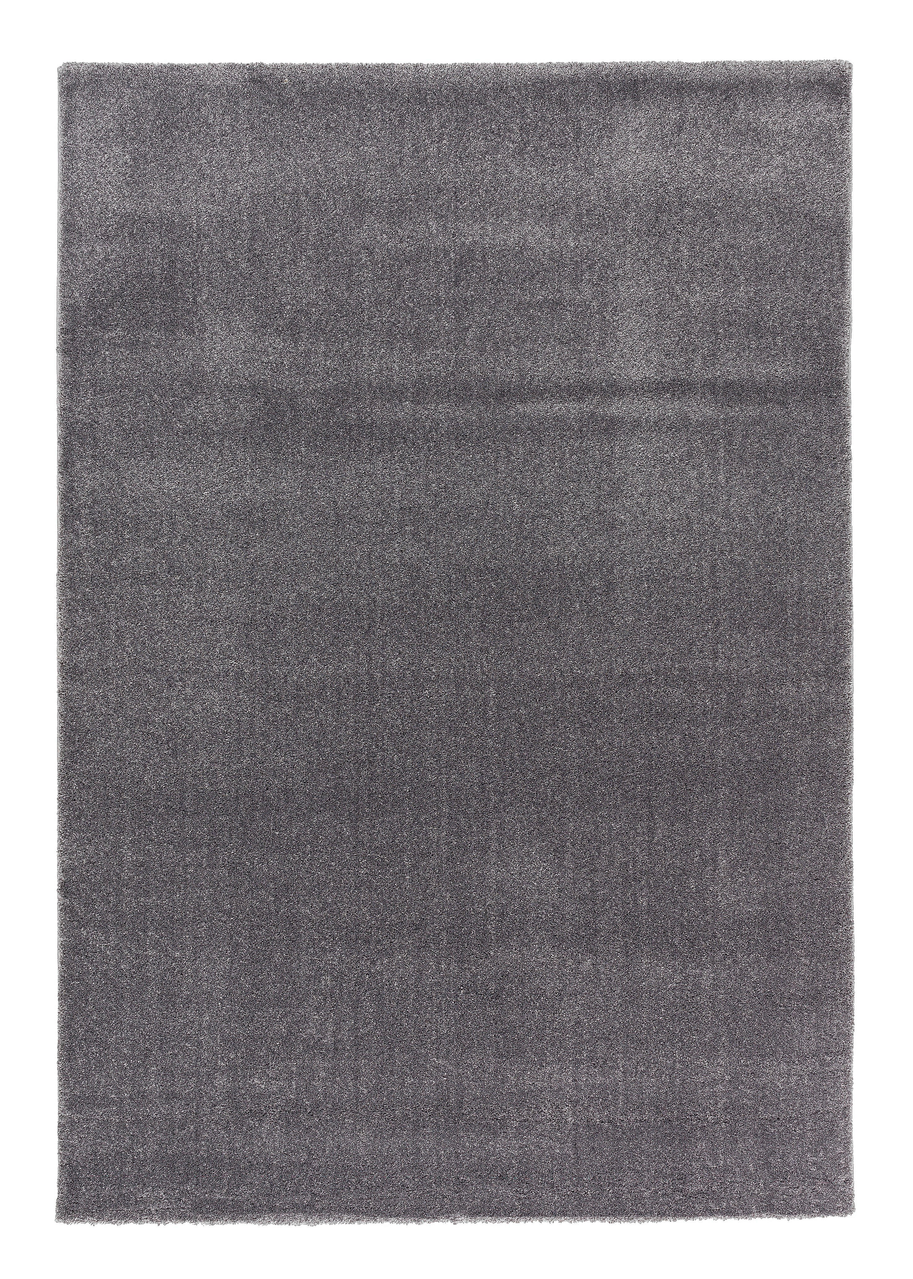 WEBTEPPICH 67/130 cm  - Silberfarben, Design, Textil (67/130cm) - Novel