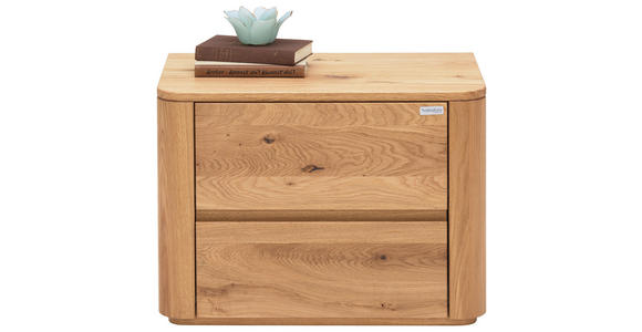 NACHTKÄSTCHEN in massiv Wildeiche Eichefarben - Eichefarben, Natur, Holz (60/45/38cm) - Valnatura