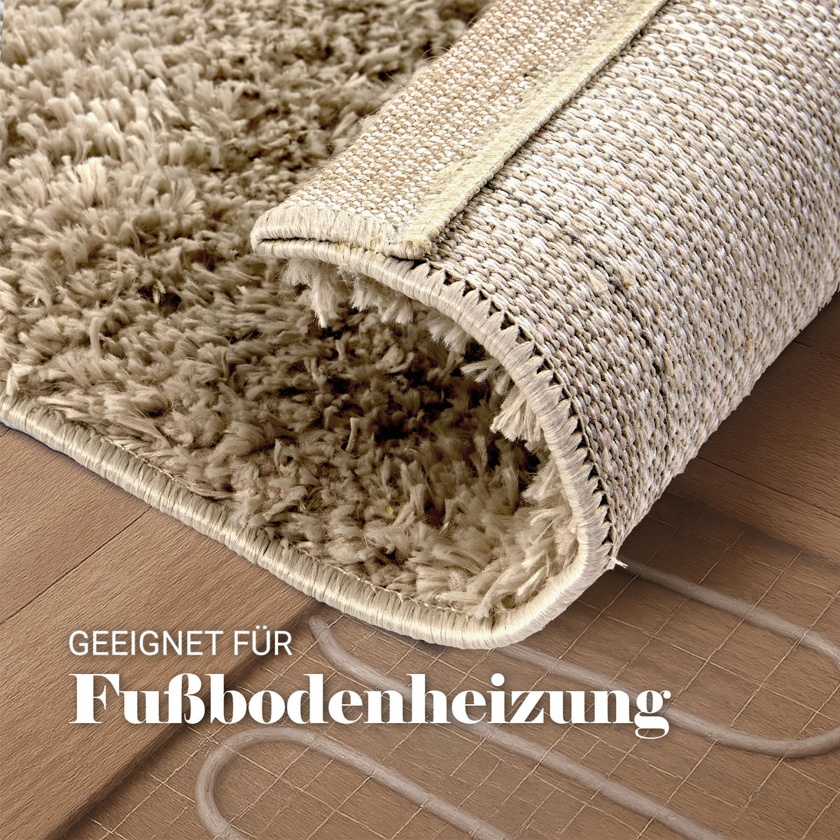 WEBTEPPICH 80/150 cm Paulie Beige rechteckig  - Beige, Basics, Textil (80/150cm) - Astra