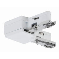 SCHIENENSYSTEM-VERBINDER URail 6,2/1,8/6,2 cm   - Weiß, Design, Metall (6,2/1,8/6,2cm) - Paulmann