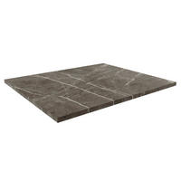 WASCHTISCHPLATTE 100,5/1,6/46 cm  - Grau, MODERN, Holzwerkstoff (100,5/1,6/46cm) - Voleo