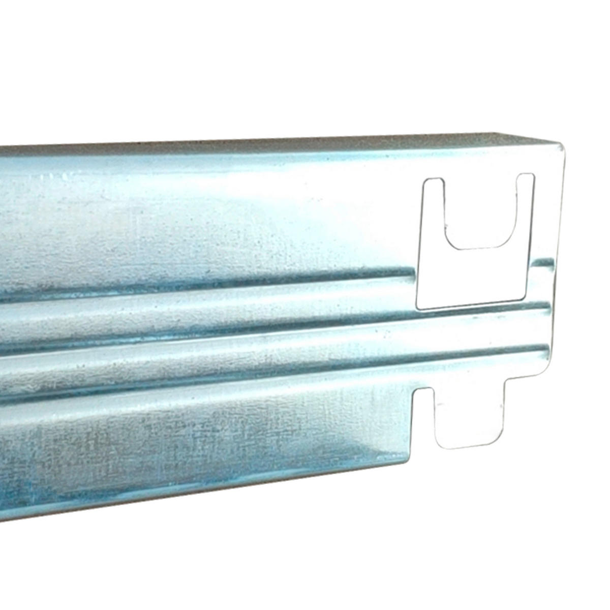 SCHWERLASTREGAL 90/180/40 cm  - Silberfarben, KONVENTIONELL, Holzwerkstoff/Metall (90/180/40cm)
