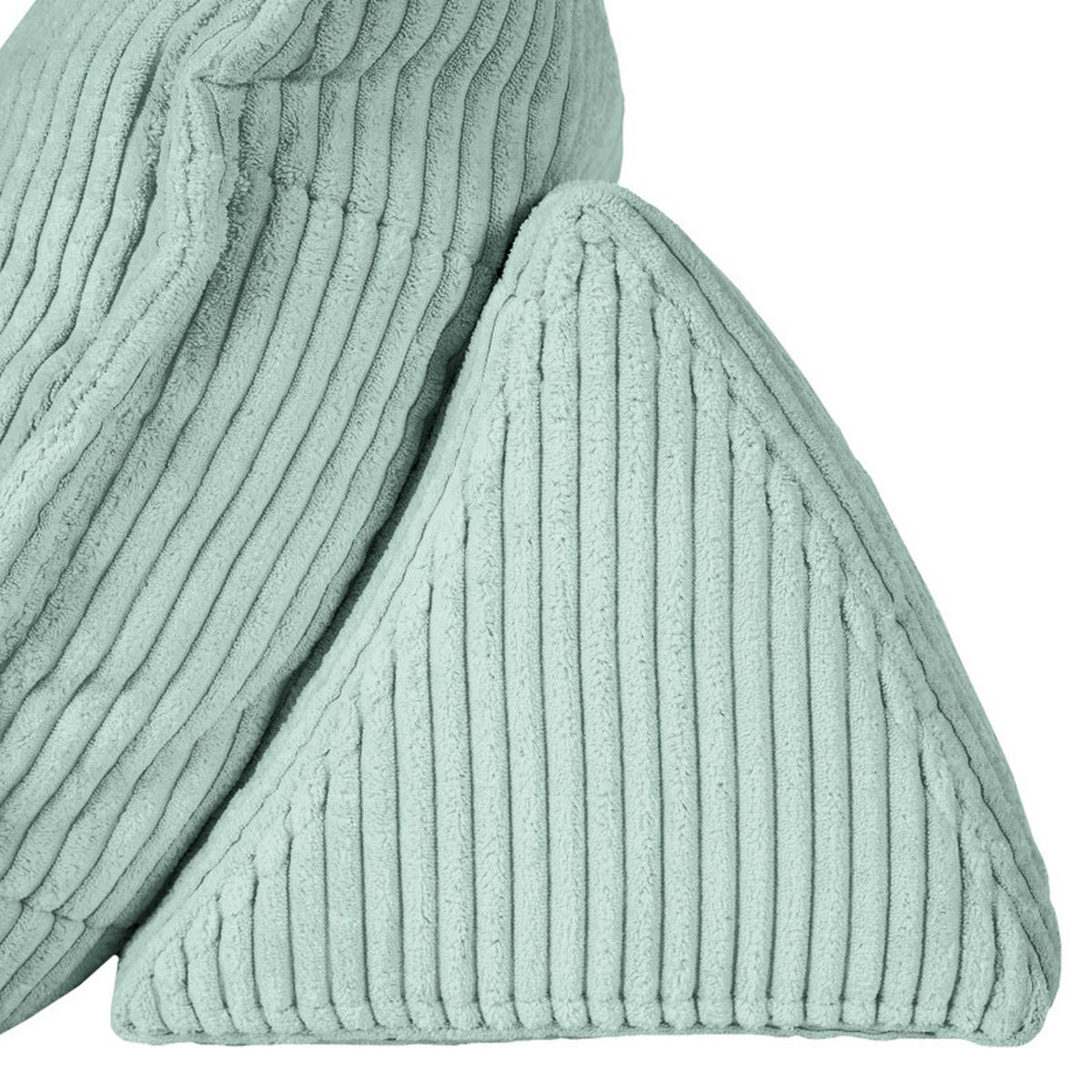 RÜCKENKISSEN   83/25/42 cm  - Blau, Modern, Textil (83/25/42cm) - Trendmanufaktur
