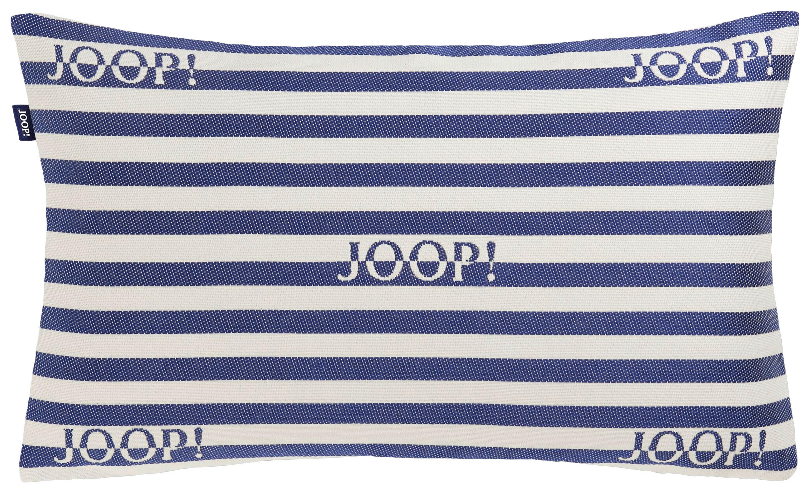 OUTDOOR-KISSEN  - Blau/Weiß, Design, Textil (30/50cm) - Joop!