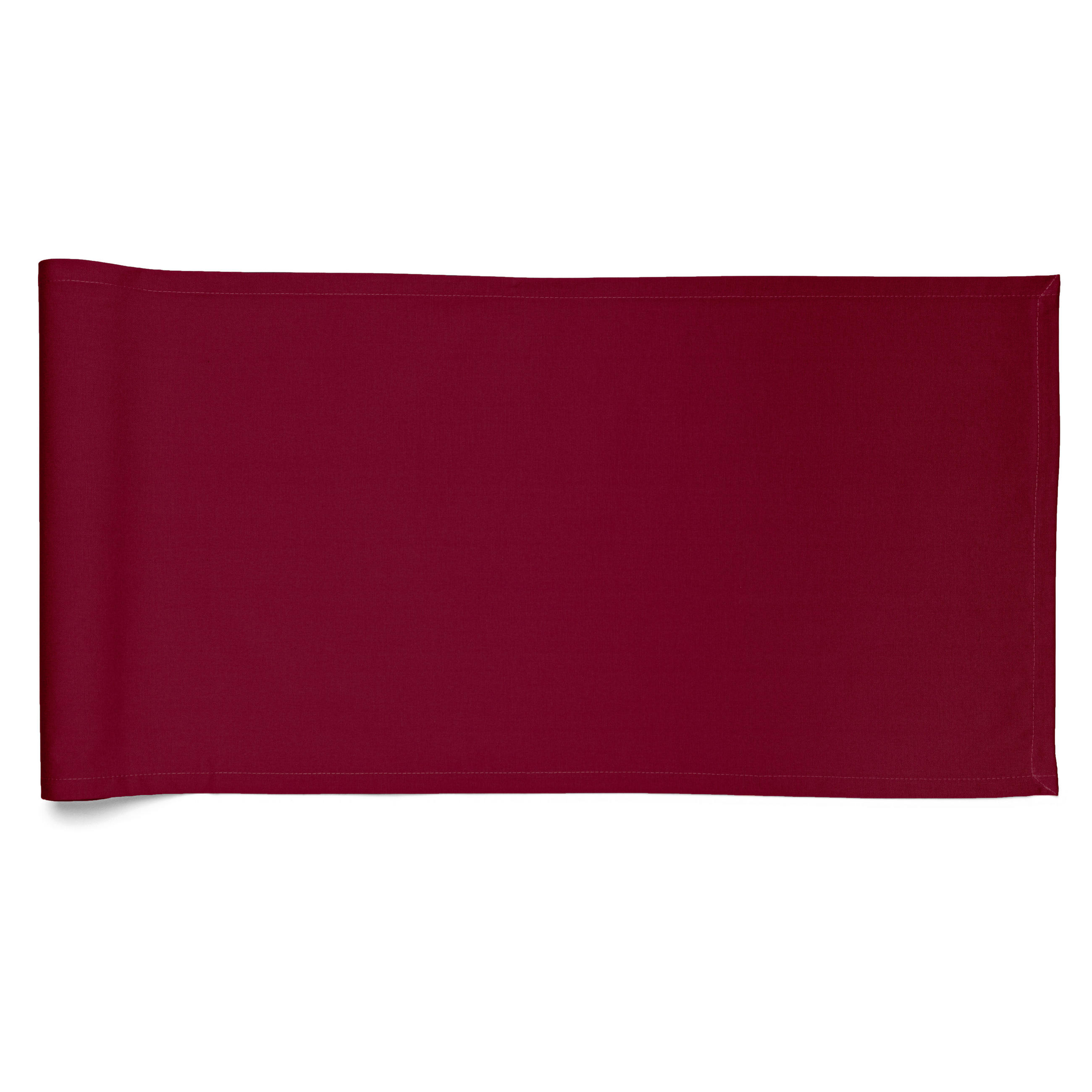 Bio:Vio Tischläufer Panama Bordeaux 45x150 cm