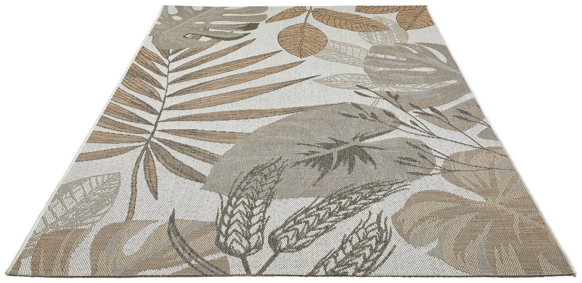KÜLTÉRI SZŐNYEG  Palm  - bézs, Design, textil (160/230cm) - Novel