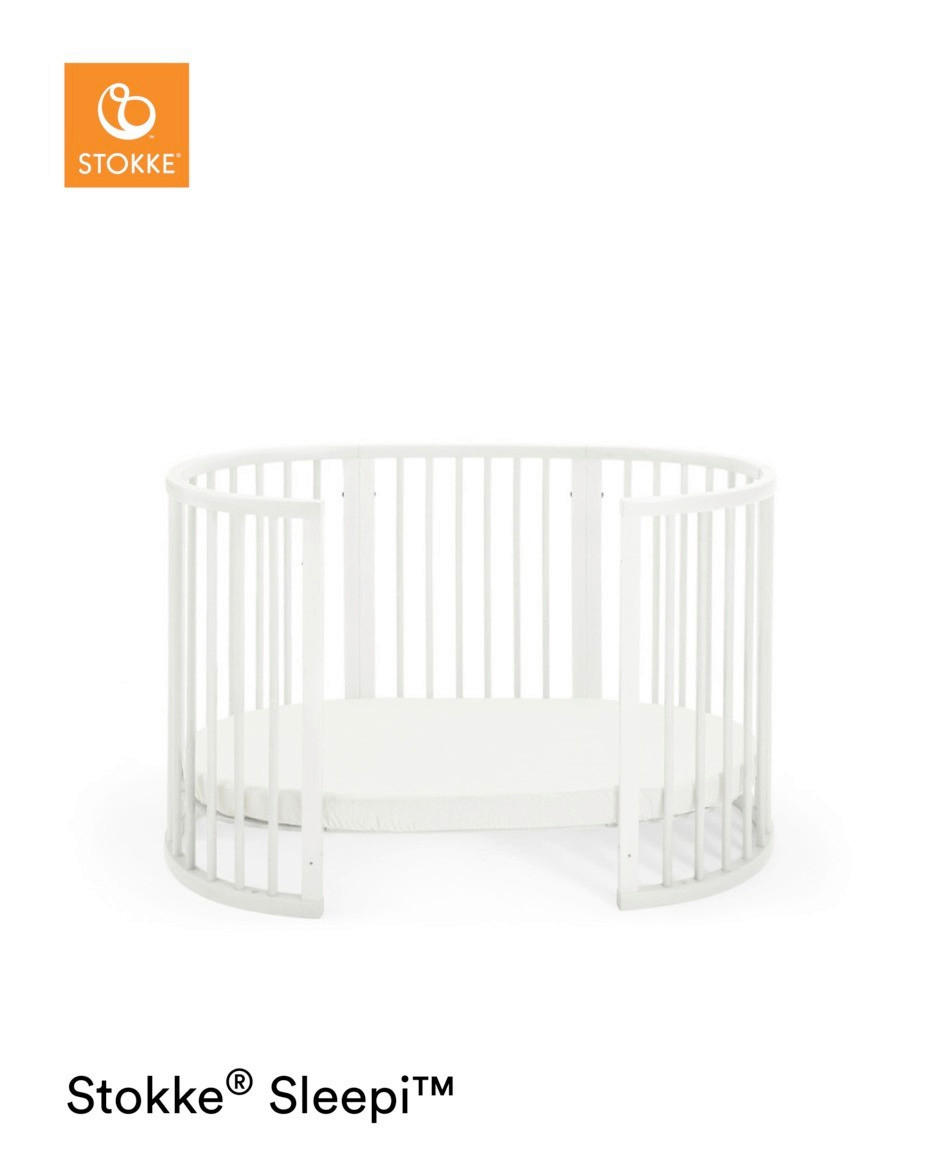 GITTERBETT Sleepi V3  141/74/78 cm   - Basics, Holz (141/74/78cm) - Stokke