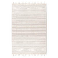 FLACHWEBETEPPICH 200/290 cm Elfenbein rechteckig  - Elfenbein, Basics, Textil (200/290cm) - Kayoom