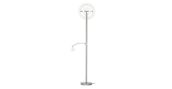 LED-DECKENFLUTER 40/180 cm    - Weiß/Nickelfarben, KONVENTIONELL, Kunststoff/Metall (40/180cm) - Dieter Knoll