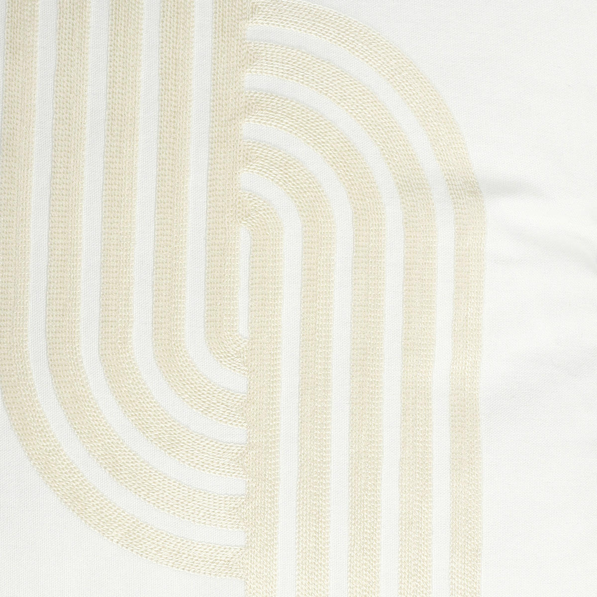 ZIERKISSEN  45/45 cm   - Beige/Weiß, Basics, Textil (45/45cm) - Eglo