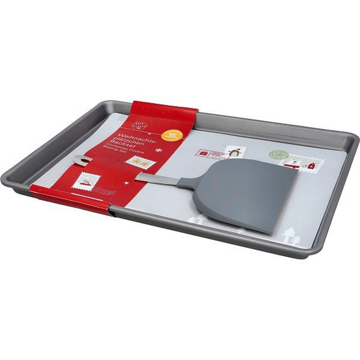 BACKBLECH - Grau, KONVENTIONELL, Metall (45/3,3/33cm) - Birkmann