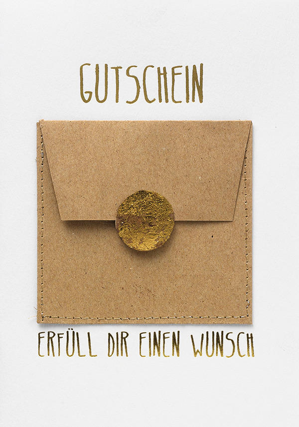 KARTE  - Weiss/Braun, Basics, Karton (12/17cm) - Räder