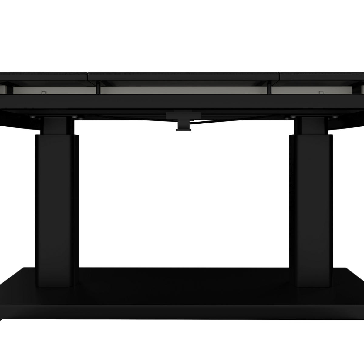 GARTENTISCH 140-180/80/53-76 cm  - Anthrazit, Design, Stein/Metall (140-180/80/53-76cm) - Amatio