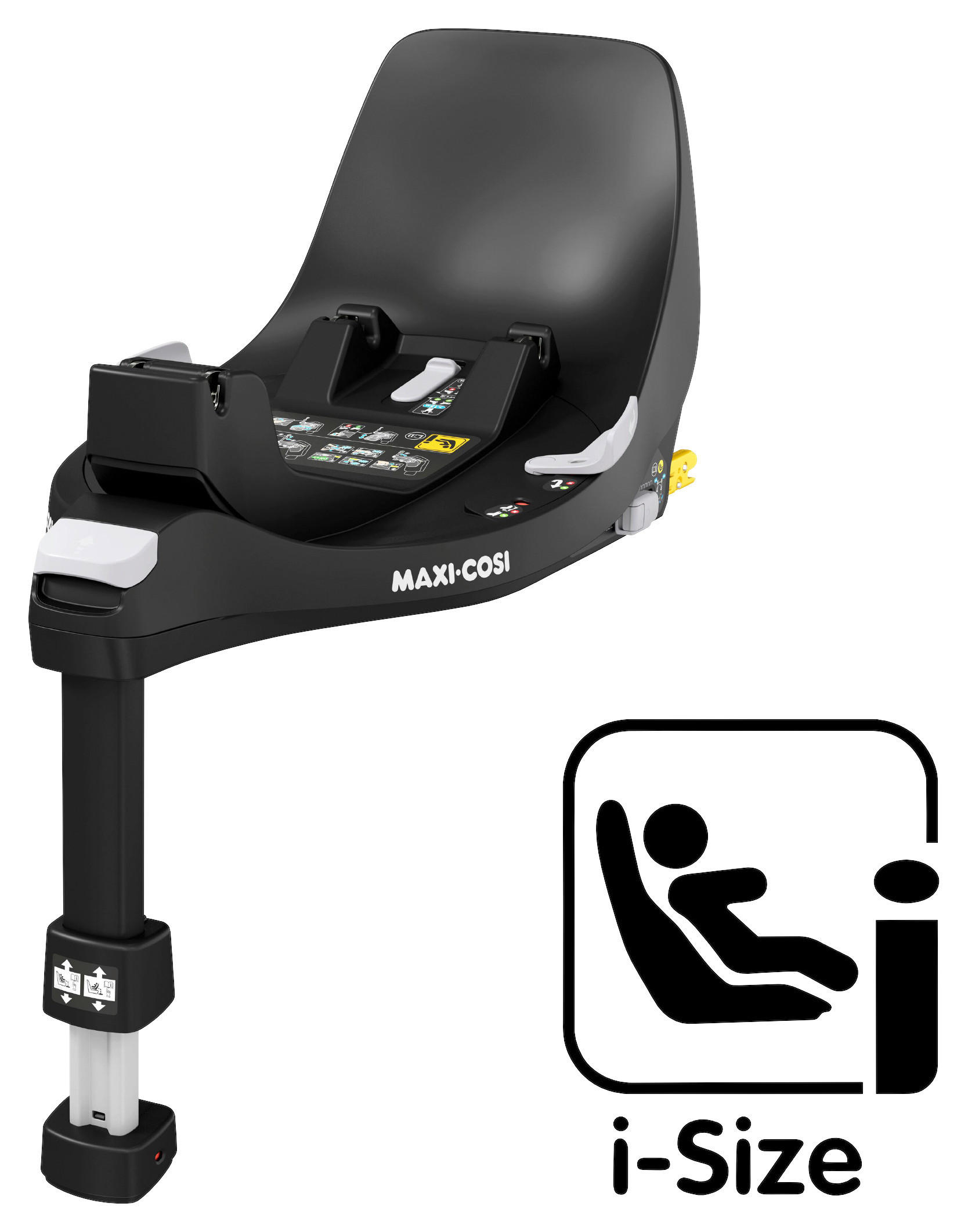 ISOFIXSTATION FAMILY FIX 360 Family Fix 360  - Schwarz, Basics, Kunststoff (40/88/64cm) - Maxi-Cosi