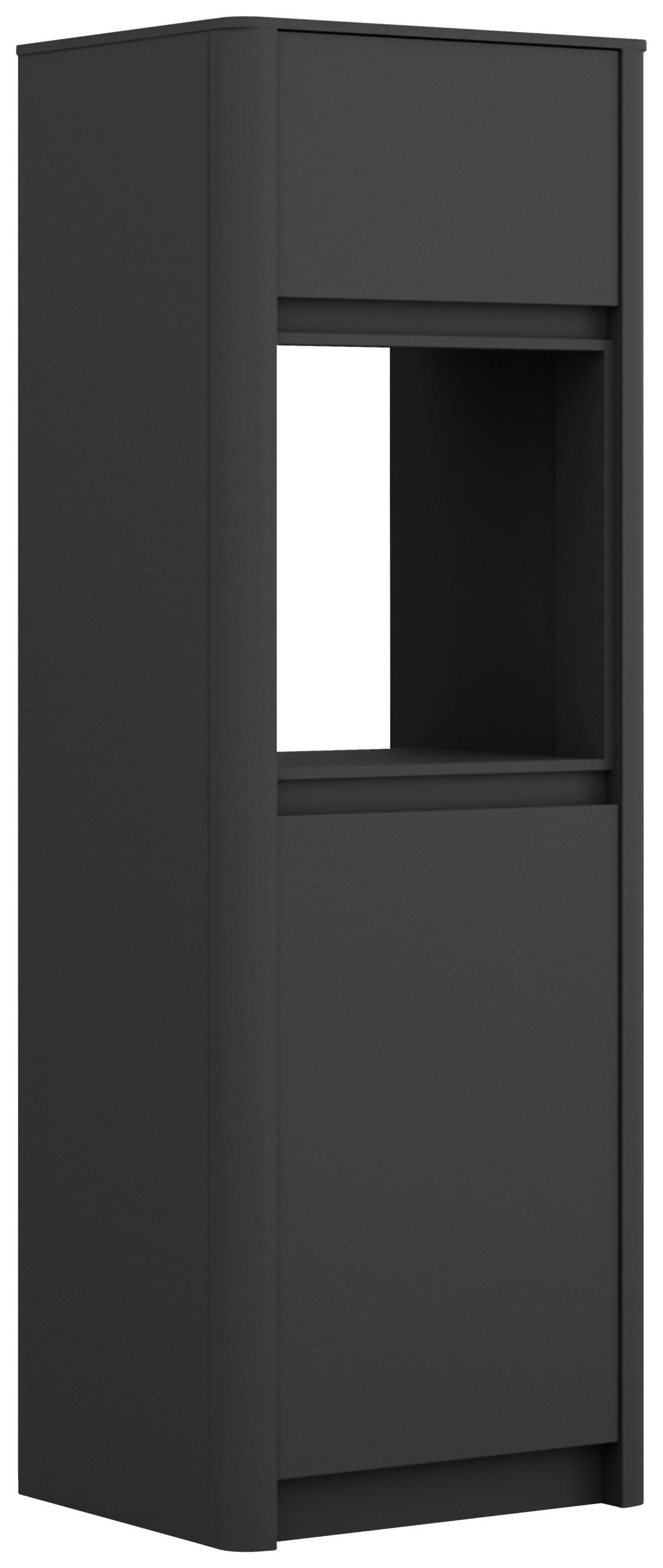 GERÄTEUMBAUSCHRANK 74/215/60 cm  in Anthrazit  - Anthrazit, MODERN, Holzwerkstoff (74/215/60cm) - home24
