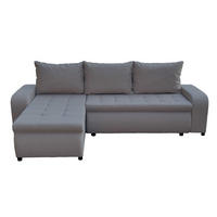 GARNITURA ZA DNEVNU SOBU  - crna, Moderno, tekstil (250/160cm) - Ti'me