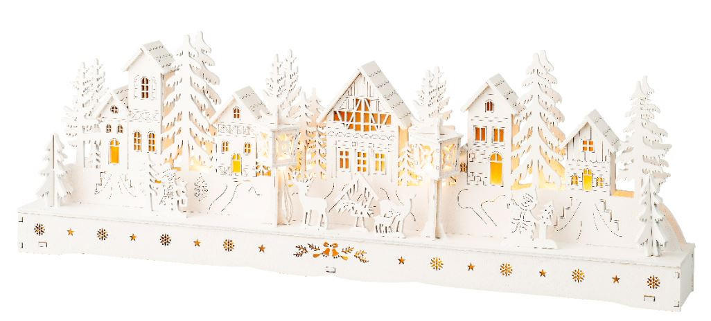 LED-DEKOLEUCHTE 6,00/45,00/15,00 cm - Weiß, Basics, Kunststoff (6,00/45,00/15,00cm) - X-Mas