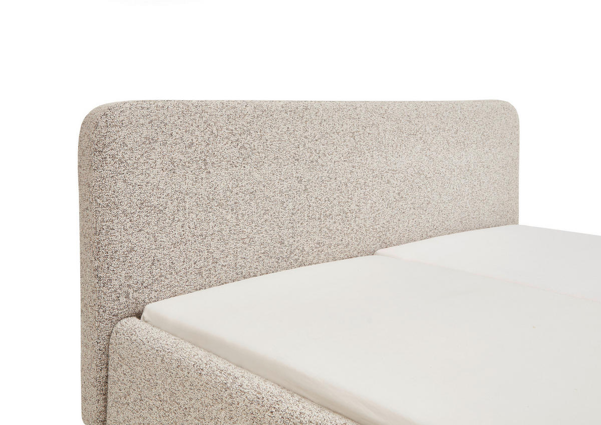 POLSTERBETT 120/200 cm, {[inkl. ],item.attr('349-543'),[, ]} - Eichefarben/Birkefarben, Design, Holz/Textil (120/200cm) - Xora