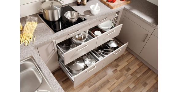 EINBAUKÜCHE   - Design, Holzwerkstoff - Novel