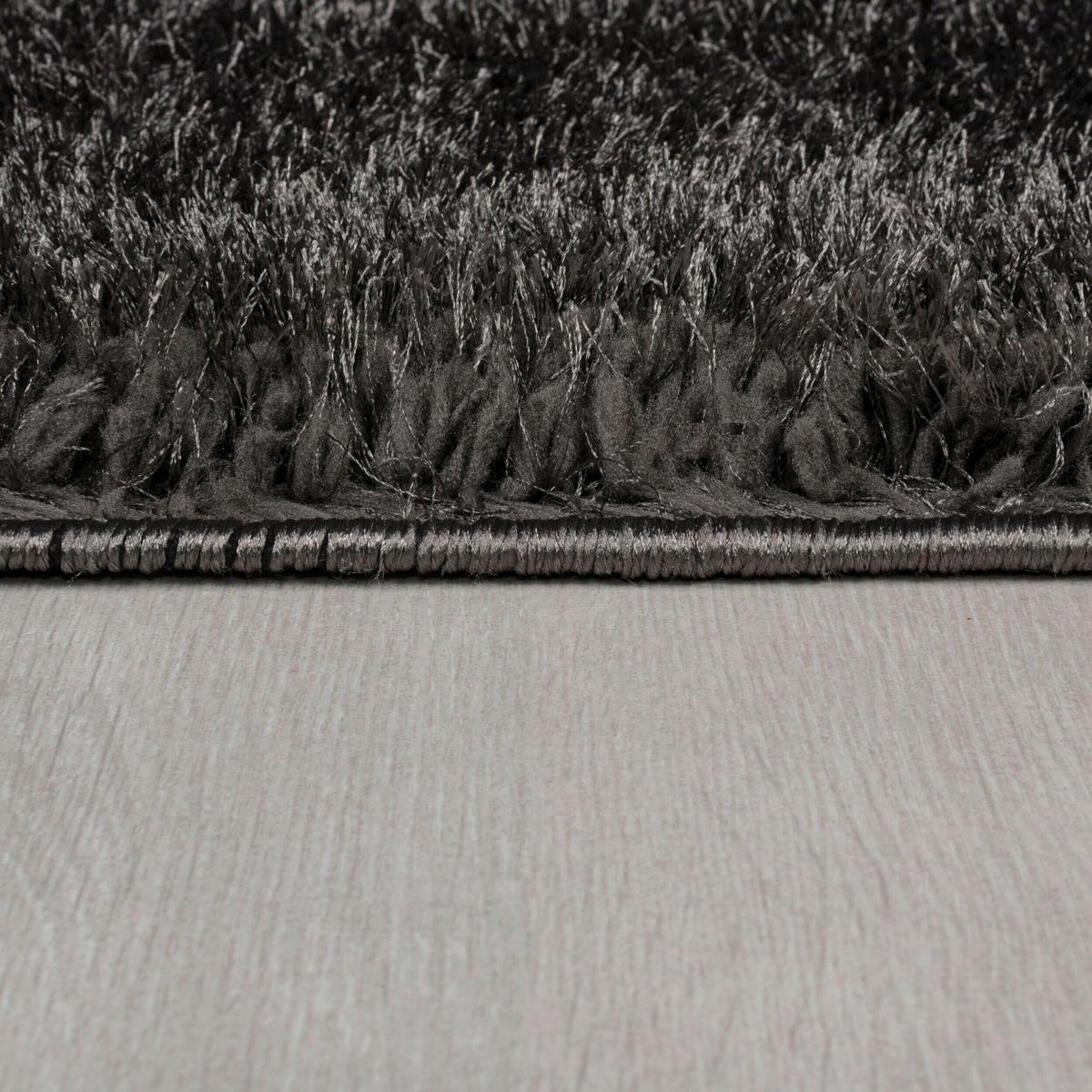 SHAGGY 80/150 cm Flair Rugs Dunkelgrau  - Dunkelgrau, Basics, Textil (80/150cm) - Xora